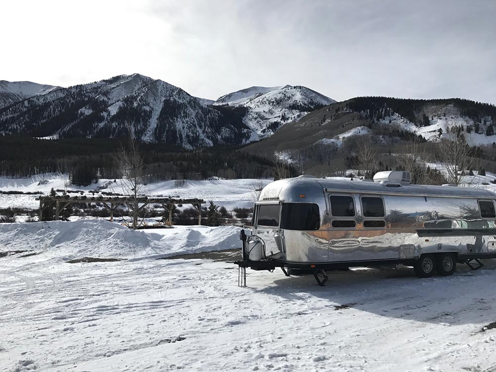 Winter Camping Crested Butte RV Resort